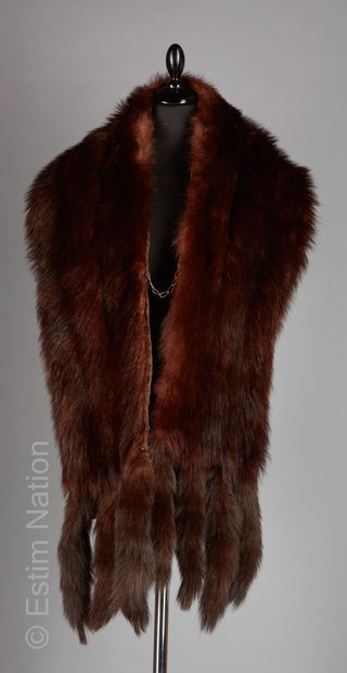 ANONYME Vintage 

ETOLE in mink decorated...