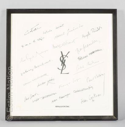 Yves Saint LAURENT
Cotton square printed...