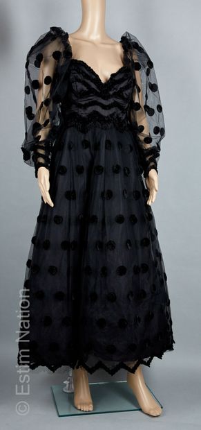 LORIS AZZARO COUTURE CIRCA 1970/80
ROBE DU...