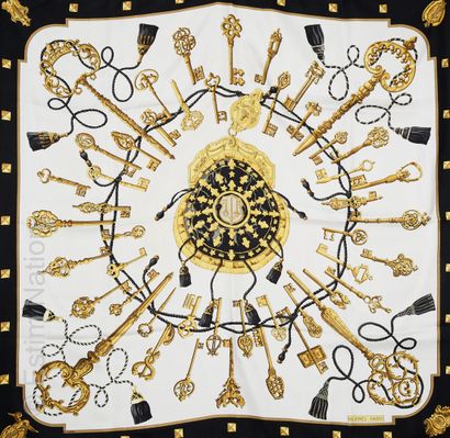 HERMES Paris
CARRE en twill de soie imprimée...
