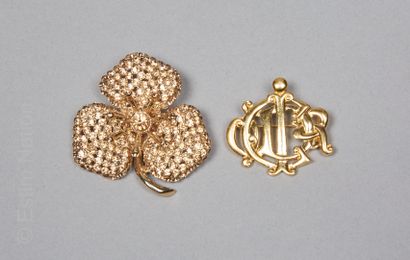 CHRISTIAN DIOR, SONIA RYKIEL
DEUX BROCHES...