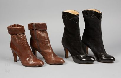 JOCELYN VINTAGE
DEUX PAIRES DE BOTTES : la...