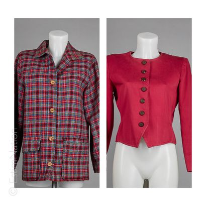 SAINT LAURENT Rive Gauche
DEUX VESTES la...