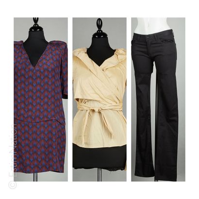 MAJE, Y3 YOHJI YAMAMOTO, BCBG MAX AZRIA
ROBE...