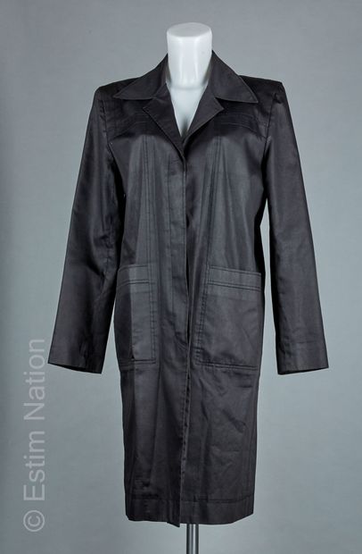 CELINE vintage
PARDESSUS en satin de coton...