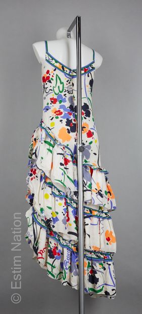 LEONARD vintage
ROBE en soie imprimée d'un...