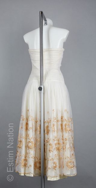SCHIAPARELLI ATELIER CIRCA 1978/80
ROBE bustier...