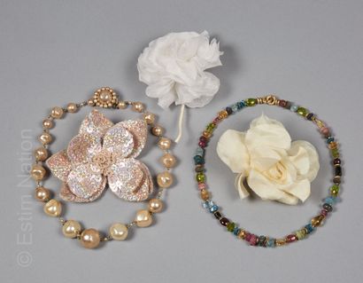 ANONYME Vintage 
COLLIER composé de perles...
