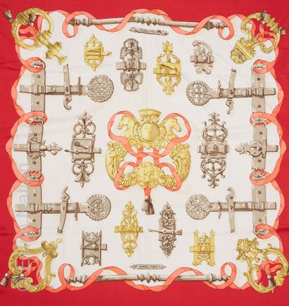 Hermès Vintage
CARRE en twill de soie imprimée...