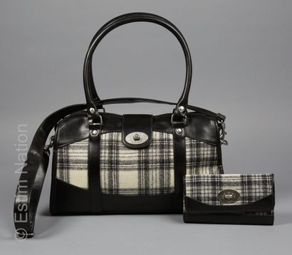 FRED PERRY
SET en simili cuir noir et laine...