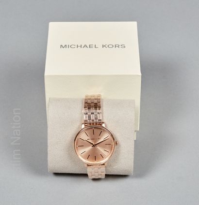 MICKAEL KORS
MONTRE en métal rosé à quartz,...