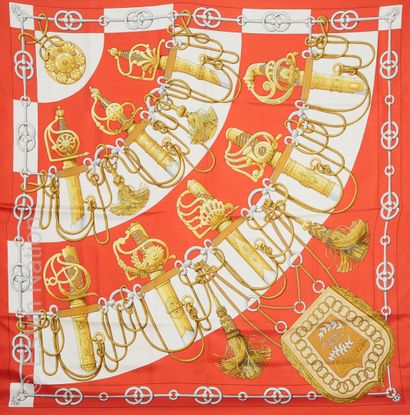 Hermès Vintage
CARRE en twill de soie imprimée...