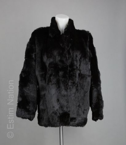 ANONYME Vintage 
MANTEAU d'inspiration bomber...