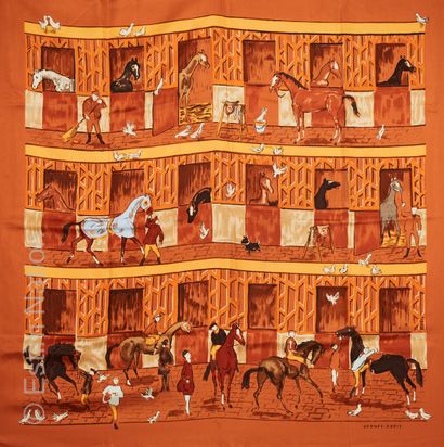 HERMES Paris
CARRE en twill de soie imprimée...
