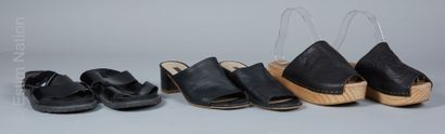 TOPSHOP, ZARA
TROIS PAIRES DE MULES dont...