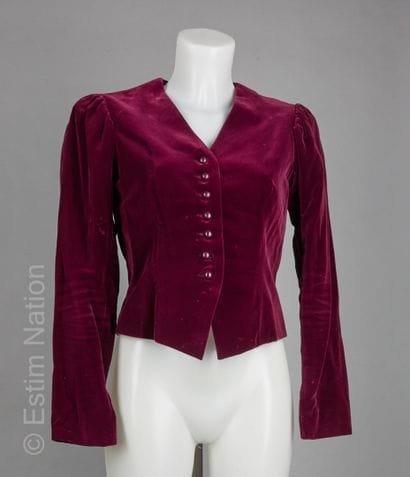 SAINT LAURENT Rive Gauche circa 1980/83
VESTE...