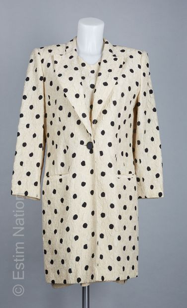 Louis FERAUD vintage
ENSEMBLE en soie sauvage...