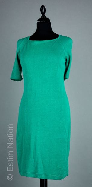 CHLOE vintage
ROBE en tricot de coton vert,...