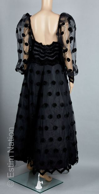 LORIS AZZARO COUTURE CIRCA 1970/80
ROBE DU...