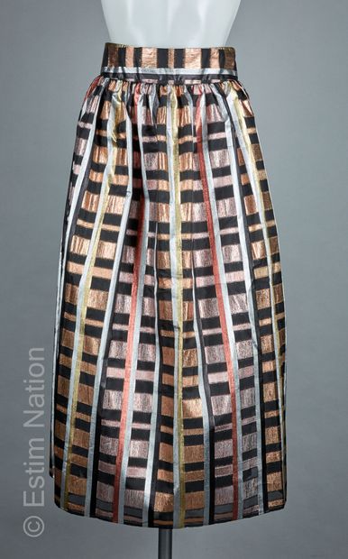 SEZANE
LONGUE JUPE en lurex métallisé figurant...