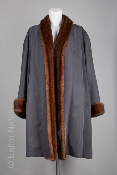 ANONYME
PELISSE en coton et polyester pétrole,...