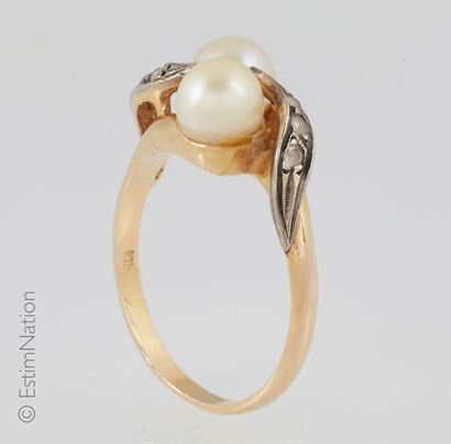 BAGUE TOI ET MOI OR PERLE DIAMANT
Ring Toi...