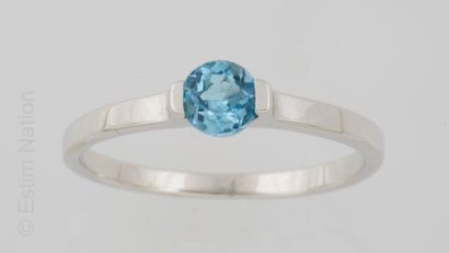 Bague or et topaze
Ring in white gold 9K...