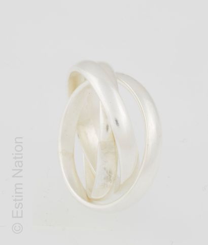 BAGUE TROIS ANNEAUX ARGENT
Ring three interlaced...