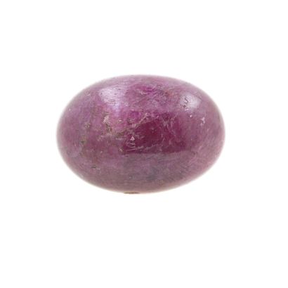 RUBIS CABOCHON ET CERTIFICAT D'ANALYSE
A...