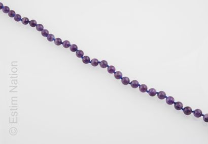 COLLIER AMETHYSTE
Necklace made of amethyst...