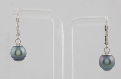 BOUCLES D'OREILLES PERLES TAHITI
Pair of...