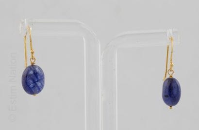 BOUCLES D'OREILLES
Pair of 925 gold-plated...