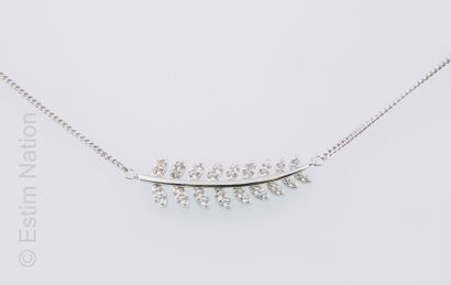 COLLIER ARGENT ET TOPAZES
Silver necklace...