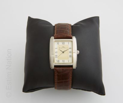 Younger & Bresson. Steel bracelet watch....