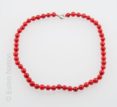 COLLIER RACINE DE CORAIL 
Necklace made of...