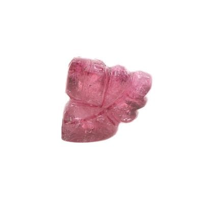 TOURMALINE SCULPTÉE SUR PAPIER ET RAPPORT...
