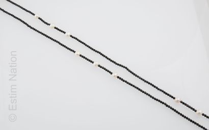 SAUTOIR CRISTAL PERLES 
Long necklace made...