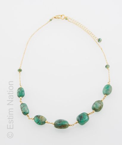 COLLIER EMERAUDES
Necklace composed of a...