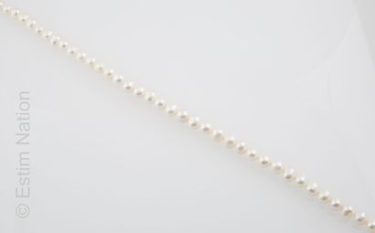 PERLES DE CULTURE - A ENFILER 
Set of cultured...