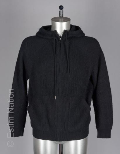 KUJTEN
SWEATER à capuche en cachemire côtelé...