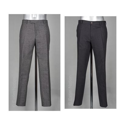 SANDRO, RALPH LAUREN
DEUX PANTALONS classiques...