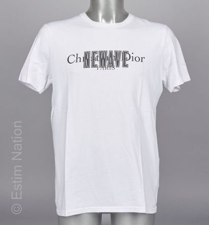 DIOR HOMME

TEE SHIRT in white cotton printed...