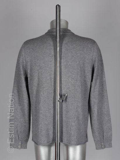 KUJTEN
CARDIGAN POLO en cachemire gris (T...