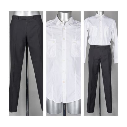 HUGO BOSS, BOSS ORANGE
DEUX PANTALONS classiques...