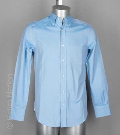 Loro PIANA
CHEMISE en coton façonné bleu...