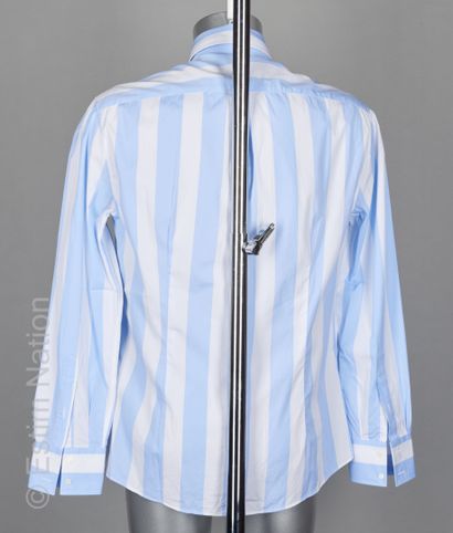 Brunello CUCINELLI

CHEMISE rayée bleue et...