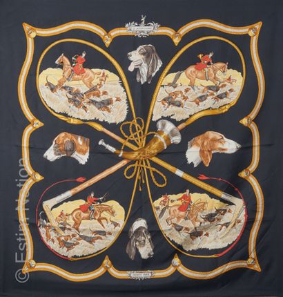 HERMES Paris
CARRE en twill de soie imprimée...