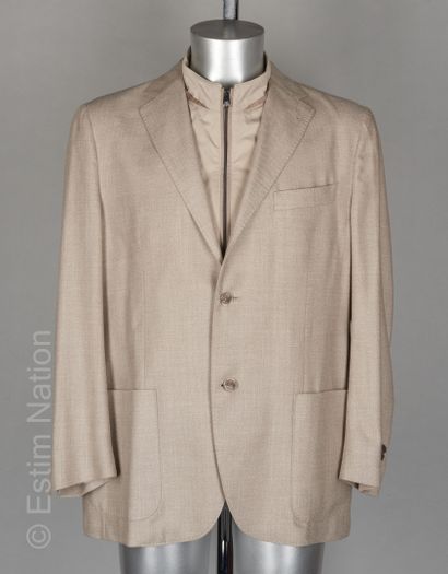 CORNELIANI
VESTE en laine vierge et soie...