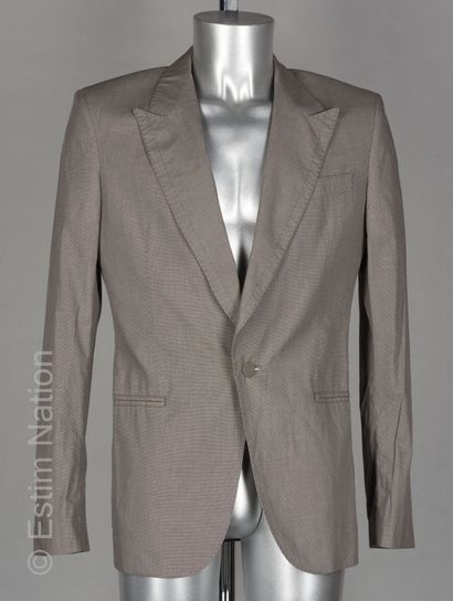 John GALLIANO
VESTE en coton finement quadrillée...