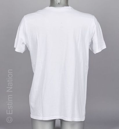 DIOR HOMME

TEE SHIRT in white cotton printed...